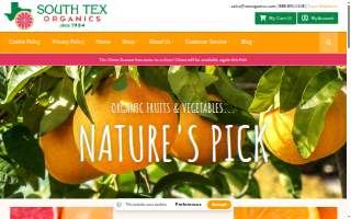 SOUTH TEX ORGANICS LLC website