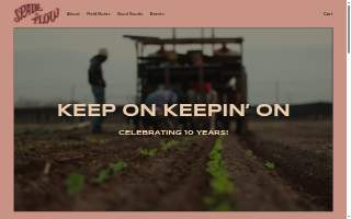 Spade and Plow Organics website