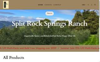 Split Rock Springs Ranch website