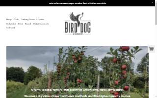 Bird Dog Farm website
