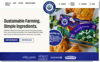Stahlbush Island Farms, Inc. DBA Nummy Tum Tum; Farmers Market Foods website