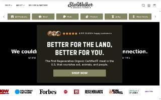 StarWalker Organic Farms website