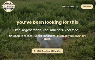 STEAK Partners dba Big Bluff Ranch website