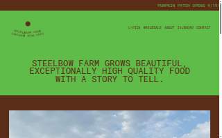 Steelbow Farm LLC website