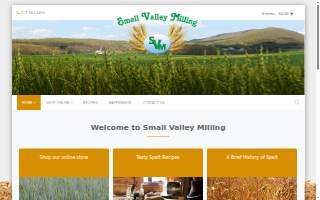 Steigman Enterprises dba Small Valley Milling website