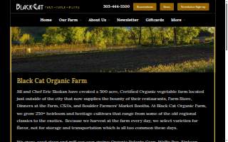 Black Cat Farm, LLC dba Black Cat Farm website