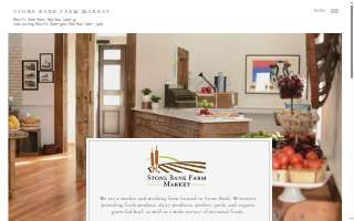 Stone Bank Farm Market, LLC website