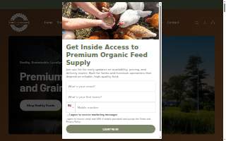 Stone House Grain LLC DBA Stone House Farm website