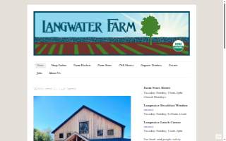 Stone Soup LLC DBA Langwater Farm website