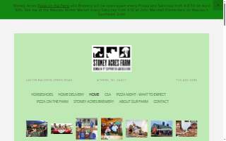Stoney Acres Farm, LLC website