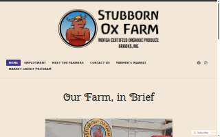 Stubborn Ox Farm website