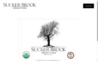 Sucker Brook Farm, LLC website