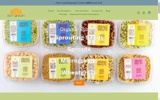 Sun Grown Organic Distributors, Inc website