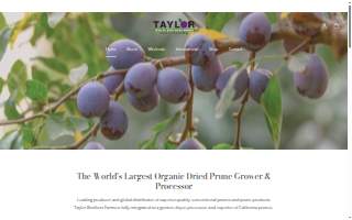 Taylor Bros. Farms, Inc. website
