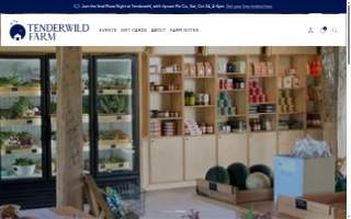 Tenderwild Farm website