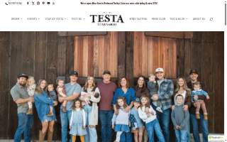 Testa Vineyards LLC dba Testa Vineyards website