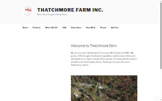 Thatchmore Farm, Inc. website