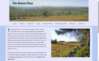 The Benson Place website