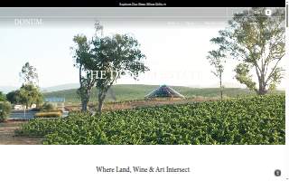 The Donum Estate website