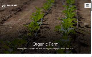 The Evergreen State College Organic Farm website