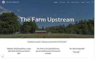 The Farm Upstream, LLC website