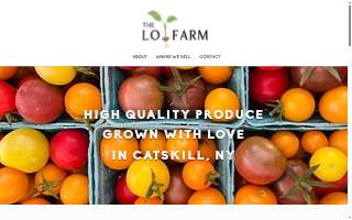 The Lo Farm, LLC website