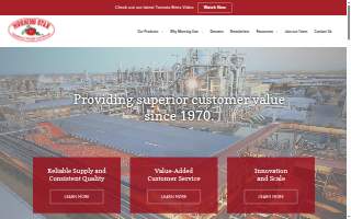 The Morning Star Company dba Lucero Farms / California Sun Grower Services website