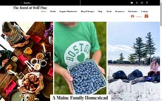 The Roost at Wolfpine website