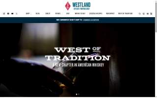 The Westland Distillery Co Ltd website