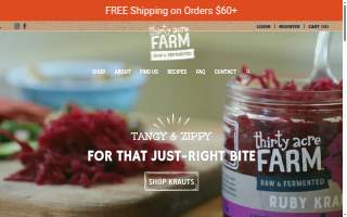 Thirty Acre F arm website