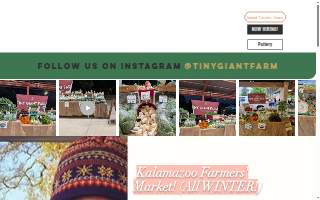 Tiny Giant Farm website