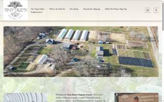 Tiny Roots Organic Farm LLC website