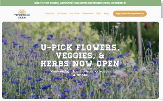 Titusville Farm website
