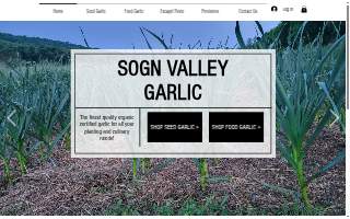 Tony Wells - Sogn Valley Garlic, LLC website