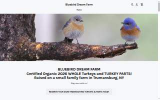 Bluebird Dream Farm LLC website