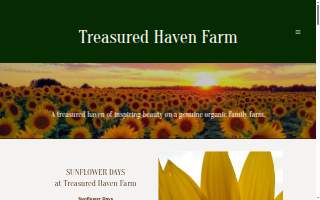 Treasured Haven Farm website