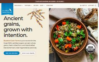 Bluebird Grain Farms LLC website