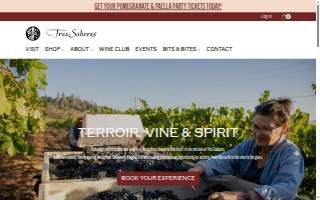 Tres Sabores website