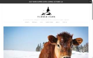 Turner Farm website