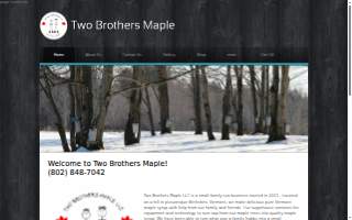 Two Brothers Maple LLC website