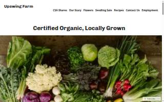 Upswing Farm LLC website