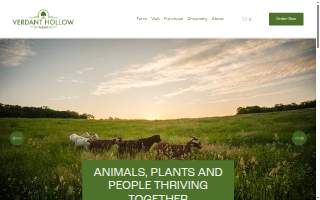 Verdant Hollow Farms LLC website