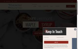 VERMONT MAPLE WORKS LLC. website