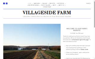 Villageside Farm website