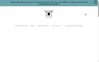 Viriditas Farm dba Vreseis Limited website
