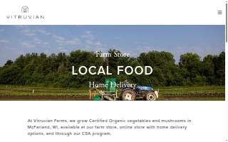 Vitruvian Farms website