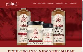 Wáhta’ Maple Farm website
