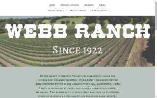 Webb Ranch, Inc. website