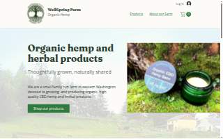Well Spring Farms website