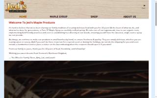 Wheeler Sugarworks, Inc DBA Jed's Maple Products, Lowell Mountain Mills, Northeast Kingdom Mustard Company website